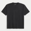 Boxy Heavyweight Cotton Crew T-paita