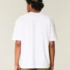 Boxy Heavyweight Cotton Crew T-paita