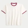 Boxy Heavyweight Cotton Crew T-paita