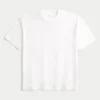 Boxy Heavyweight Cotton Crew T-paita
