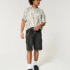 Boxy Heavyweight Crop Camo Crew T-paita Boxy Heavyweight Crop Camo Crew T-paita