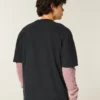 Boxy Heavyweight Micro Logo Crew T-paita