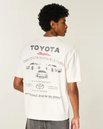 Boxy Heavyweight Toyota Supra -grafiikkapaita