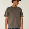 Boxy Heavyweight Washed Cotton Crew T-paita Boxy Heavyweight Washed Cotton Crew T-paita