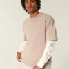Boxy Heavyweight Washed Cotton Crew T-paita Boxy Heavyweight Washed Cotton Crew T-paita