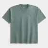 Boxy Heavyweight Washed Cotton Crew T-paita Boxy Heavyweight Washed Cotton Crew T-paita