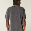 Boxy Heavyweight Washed Cotton Crew T-paita Boxy Heavyweight Washed Cotton Crew T-paita