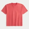Boxy Heavyweight Washed Cotton Crew T-paita Boxy Heavyweight Washed Cotton Crew T-paita