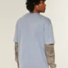 Boxy Heavyweight Washed Cotton Crew T-paita Boxy Heavyweight Washed Cotton Crew T-paita
