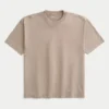 Boxy Heavyweight Washed Cotton Crew T-paita Boxy Heavyweight Washed Cotton Crew T-paita