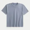 Boxy Heavyweight Washed Cotton Crew T-paita Boxy Heavyweight Washed Cotton Crew T-paita