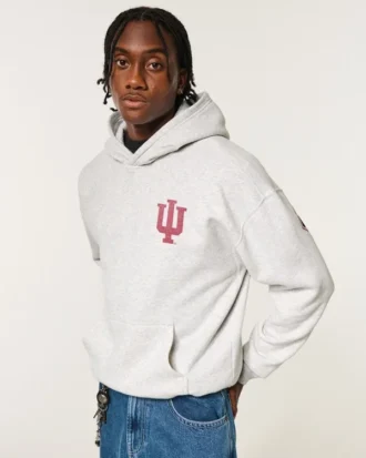 Boxy Indiana University Hoosiers -grafiikkahuppari