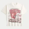 Boxy Indiana University Hoosiers -grafiikkapaita Boxy Indiana University Hoosiers -grafiikkapaita