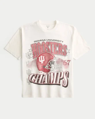 Boxy Indiana University Hoosiers -grafiikkapaita
