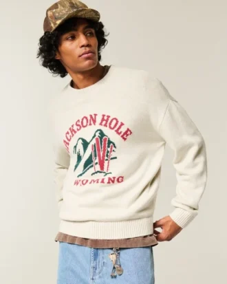 Boxy Jackson Hole -grafiikkapuseron