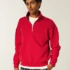 Boxy Logo Quarter-Zip -huppari Boxy Logo Quarter-Zip -huppari