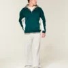 Boxy Logo Quarter-Zip -huppari Boxy Logo Quarter-Zip -huppari