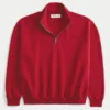 Boxy Logo Quarter-Zip -huppari Boxy Logo Quarter-Zip -huppari