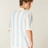 Boxy-mallinen lyhythihainen neulepolo Boxy-mallinen lyhythihainen neulepolo