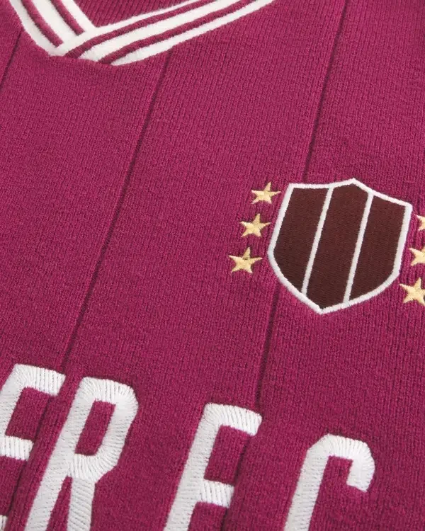 Boxy-mallinen lyhythihainen neulepolo Boxy-mallinen lyhythihainen neulepolo