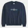 Boxy Manchester City FC -graafinen collegepaita Boxy Manchester City FC -graafinen collegepaita