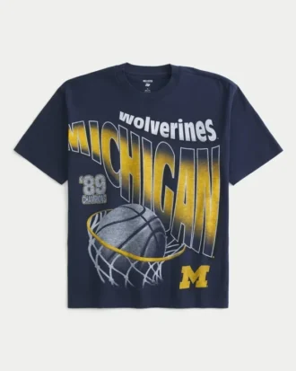 Boxy Michigan Wolverines -grafiikkapaita