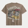 Boxy NASCAR Liquid Death -grafiikkapaita Boxy NASCAR Liquid Death -grafiikkapaita