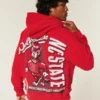 Boxy North Carolina State University Wolfpack -grafiikkahuppari Boxy North Carolina State University Wolfpack -grafiikkahuppari