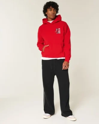 Boxy North Carolina State University Wolfpack -grafiikkahuppari