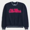Boxy Ole Miss -graafinen collegepaita Boxy Ole Miss -graafinen collegepaita