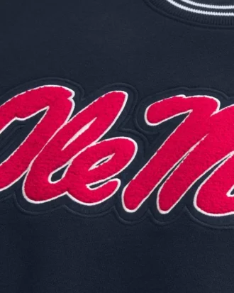 Boxy Ole Miss -graafinen collegepaita