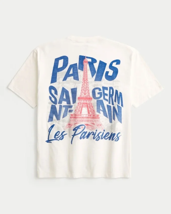 Boxy Paris Saint-Germain F.C. -grafiikkapaita Boxy Paris Saint-Germain F.C. -grafiikkapaita