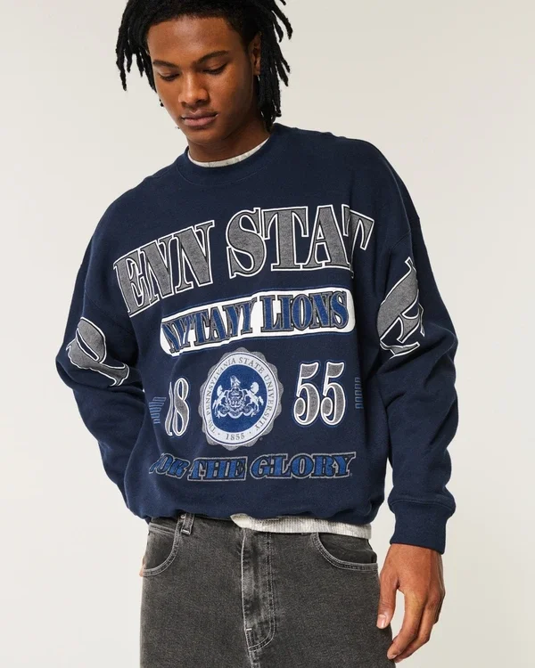 Boxy Penn State Nittany Lions -grafiikkapaita Boxy Penn State Nittany Lions -grafiikkapaita