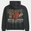 Boxy Purdue University -graafinen huppari Boxy Purdue University -graafinen huppari