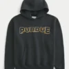 Boxy Purdue University -graafinen huppari Boxy Purdue University -graafinen huppari