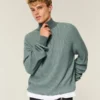 Boxy Quarter-Zip -villapaita Boxy Quarter-Zip -villapaita