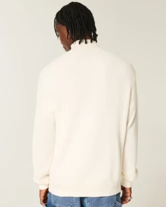 Boxy Quarter-Zip -villapaita