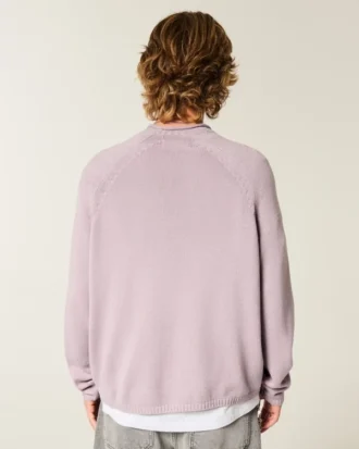 Boxy Roll-Neck Crew -villapaita