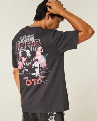 Boxy Roman Reigns The Only One -graafinen T-paita