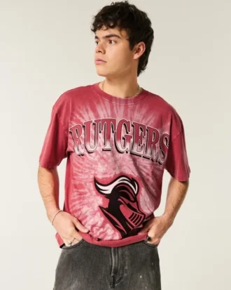 Boxy Rutgers Scarlet Knights -grafiikkapaita