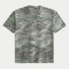 Boxy Slub Crew T-paita