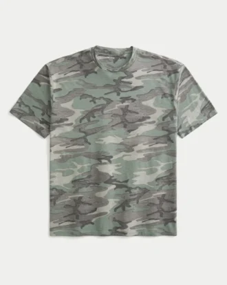 Boxy Slub Crew T-paita