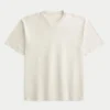 Boxy Slub Crew T-paita Boxy Slub Crew T-paita
