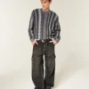 Boxy Striped Crew Sweater Boxy Striped Crew Sweater
