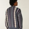 Boxy Striped Crew Sweater Boxy Striped Crew Sweater