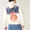 Boxy Syracuse Basketball Graphic Hoodie Boxy Syracuse Basketball Graphic Hoodie