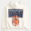 Boxy Syracuse Basketball Graphic Hoodie Boxy Syracuse Basketball Graphic Hoodie