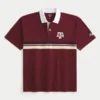 Boxy Texas A&M University -graafinen poolopaita Boxy Texas A&M University -graafinen poolopaita