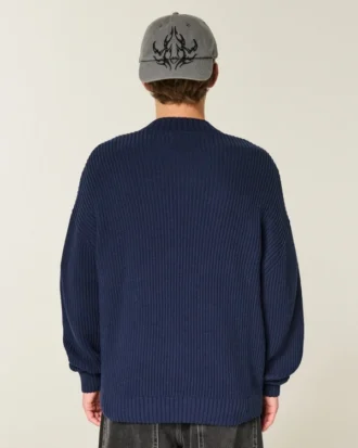 Boxy Tokyo Graphic Crew Sweater Boxy Tokyo Graphic Crew Sweater