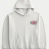 Boxy University of Arizona Wildcats -grafiikkahuppari Boxy University of Arizona Wildcats -grafiikkahuppari
